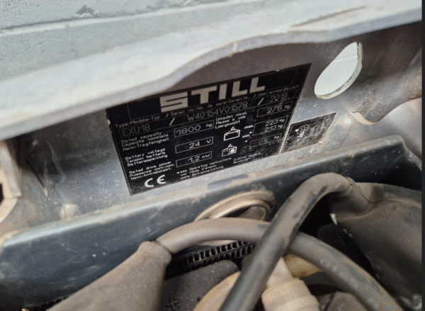 TRASPALETA ELECTRICA EXU18 - Imagen 6