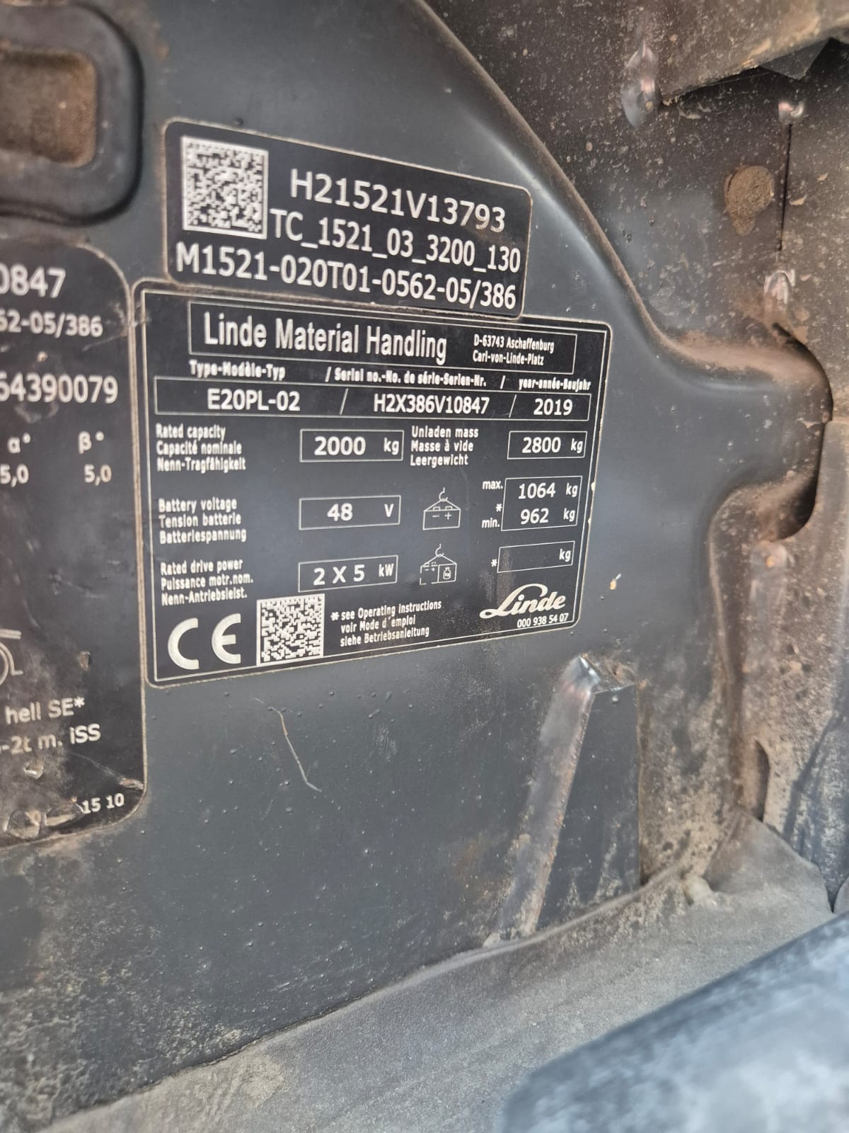 CARRETILLA 4 RUEDAS E 20P LINDE 386W - Imagen 7