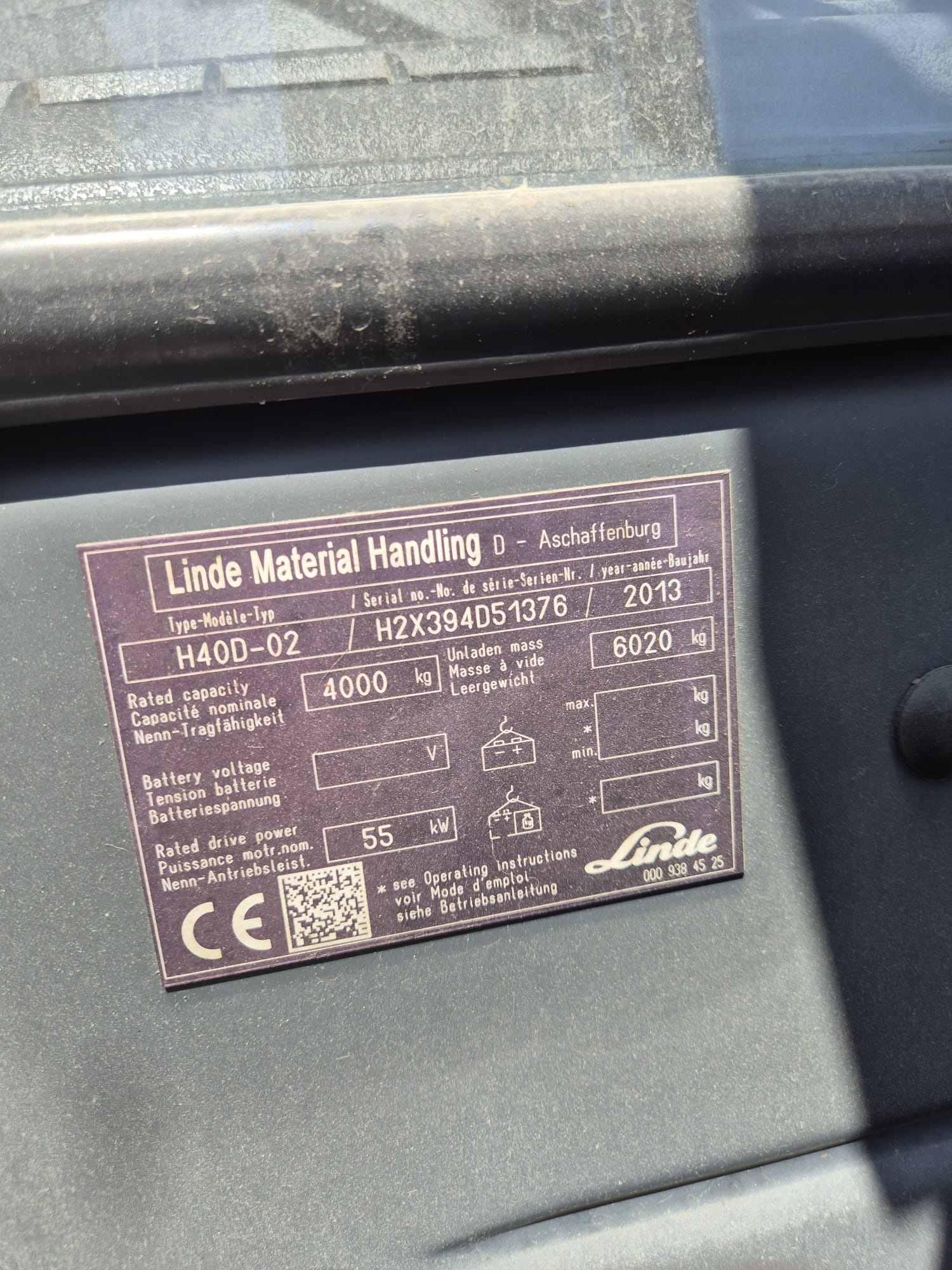 DIESEL 4 RUEDAS LINDE H 40D - 02 - Imagen 16